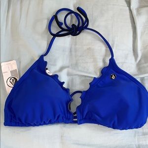 Volcom royal blue top